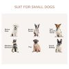 PawHut Furniture Style Dog Crate with Openable Top, Big Dog Crate End Table, Puppy Crate for Small Dogs Indoor, Spacious Interior, Pet Kennel, Brown,