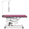 42.5INCH HYDRAULIC PET GROOMING TABLE PINK COLOR